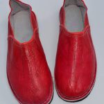 Mens Moroccan Babouche Shoes,Red Slippers