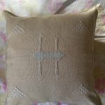 Moroccan offwhite Cactus Silk Cushions