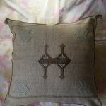 Moroccan Grey Cactus Silk Cushions