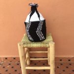 Moroccan Handwoven Pot Basket