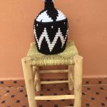 Moroccan Handwoven Pot Basket
