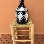 Moroccan Handwoven Pot Basket