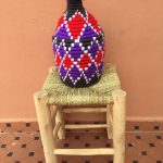 Moroccan Handwoven Pot Basket