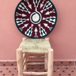 moroccan handwoven wall basket