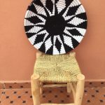 moroccan handwoven wall basket