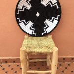 moroccan handwoven wall basket