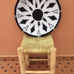 moroccan handwoven wall basket
