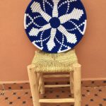 moroccan handwoven wall basket
