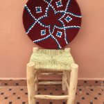 moroccan handwoven wall basket