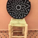 moroccan handwoven wall basket