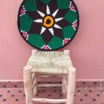moroccan handwoven wall basket