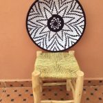 moroccan handwoven wall basket